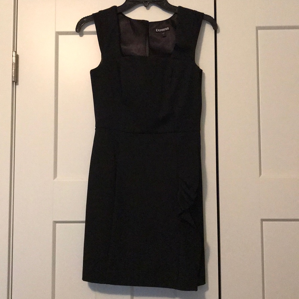 NWOT Express Black Dress